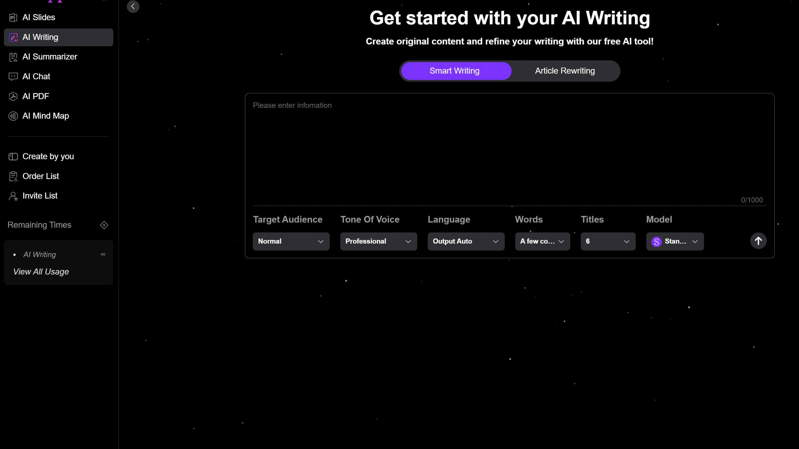 AI Writer