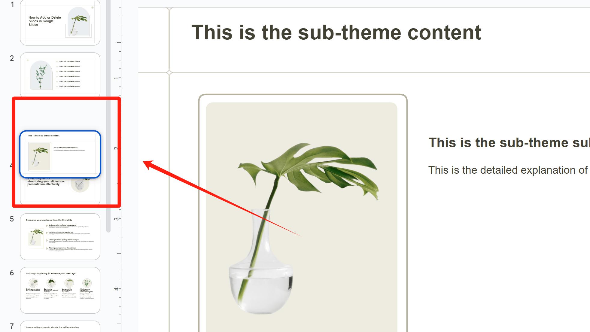 How to Move Slides in Google Slides