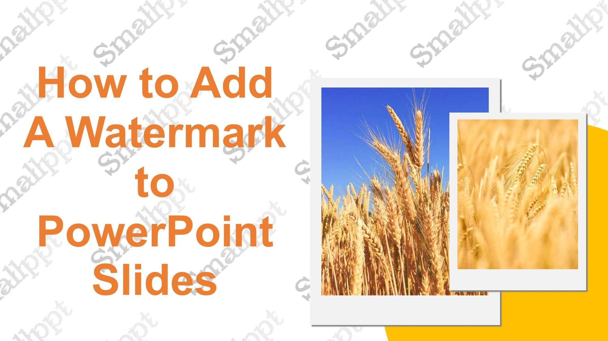 Tiled Watermarks