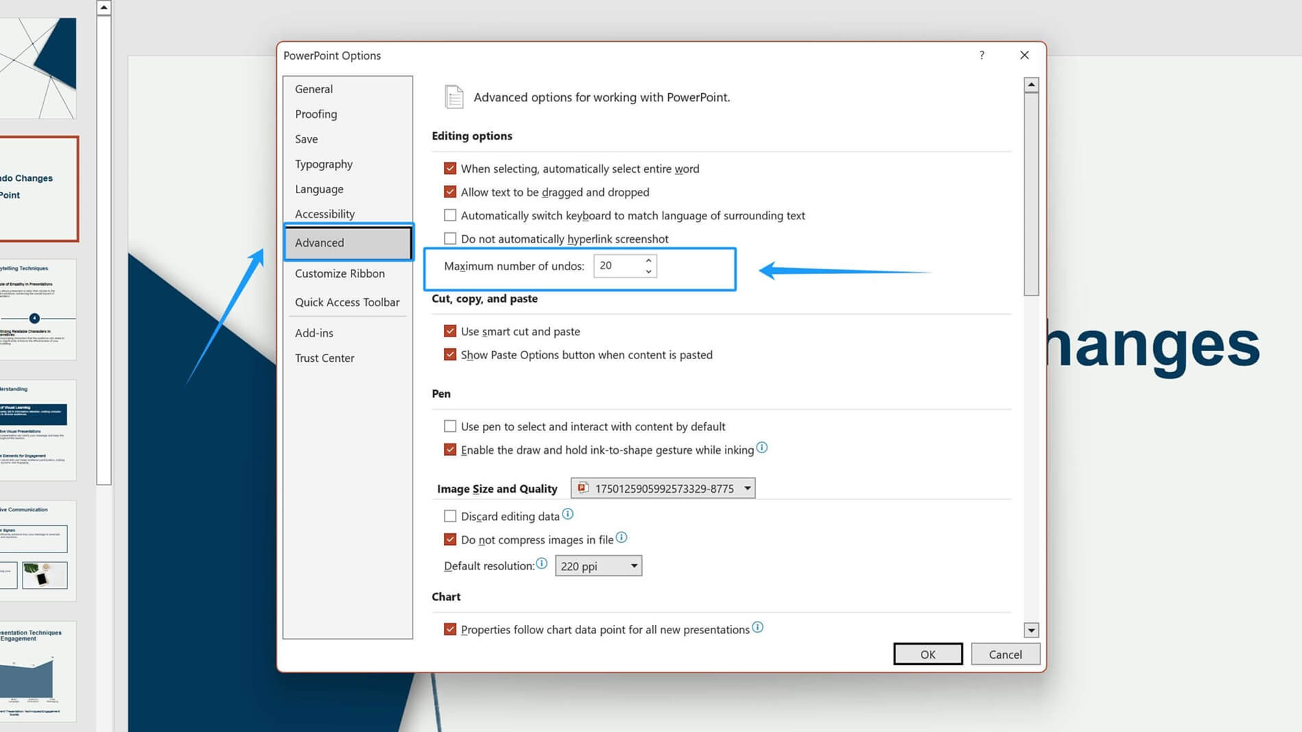 Cara Membatalkan Perubahan di PowerPoint