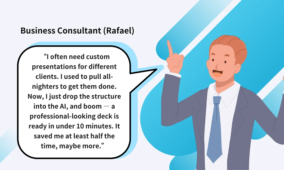 What it's really like to use AI to create slides