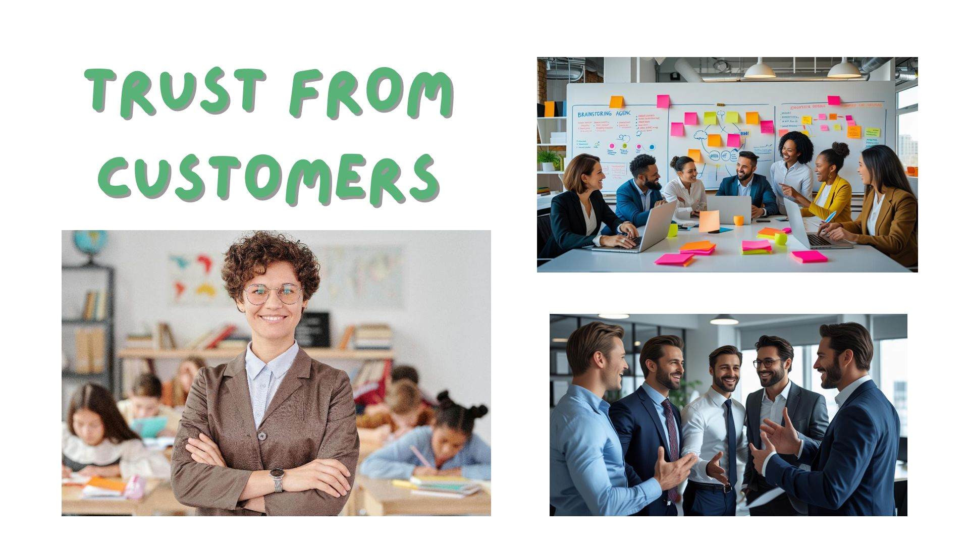 Trust from customers