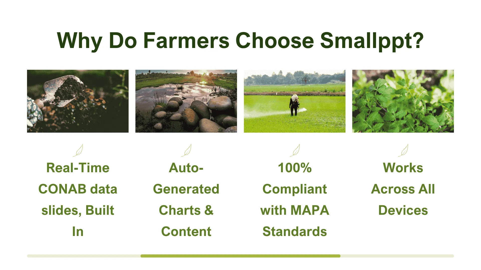Why do farmers choose Smallppt?