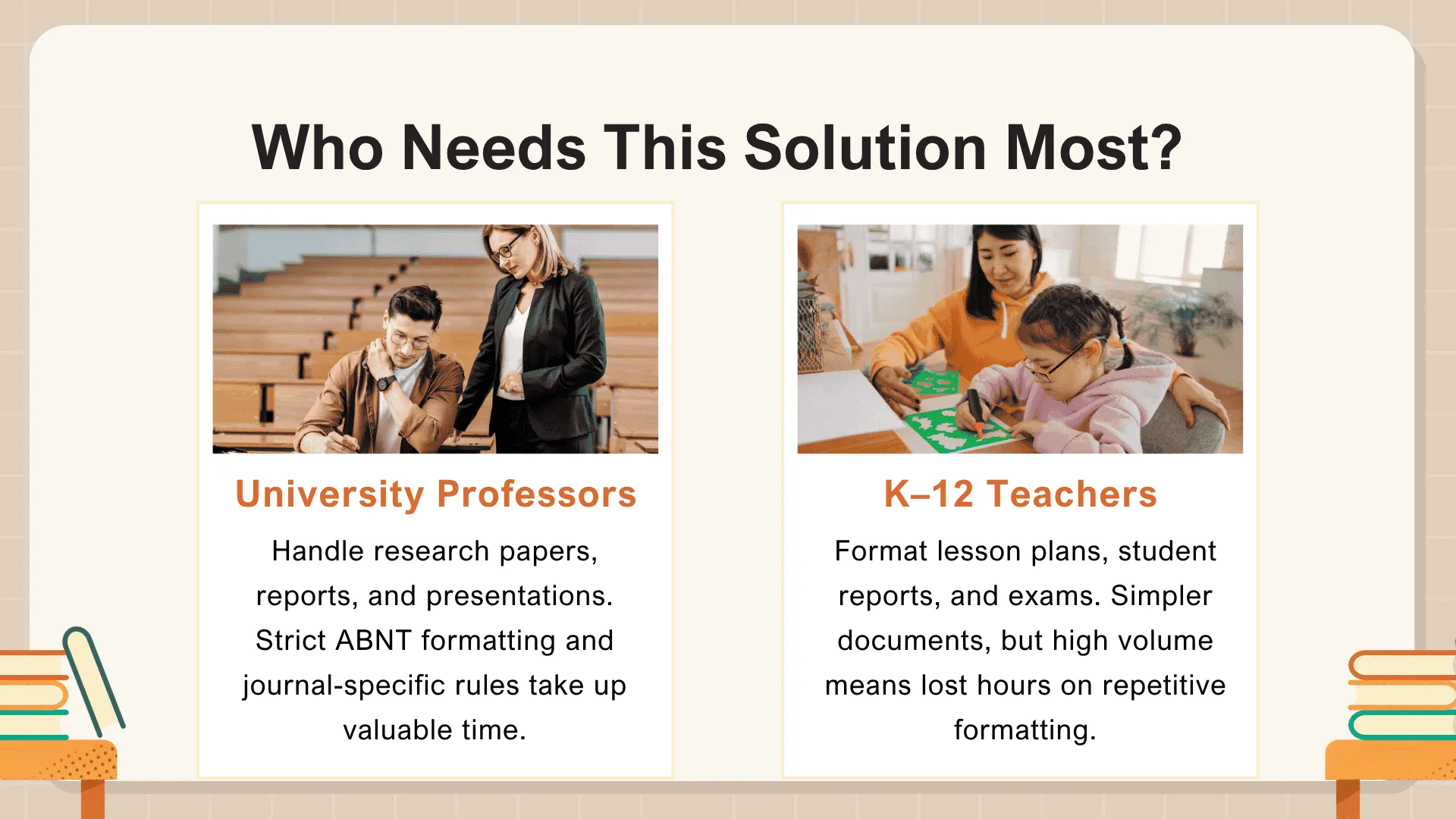 Who needs to use AI slides most?