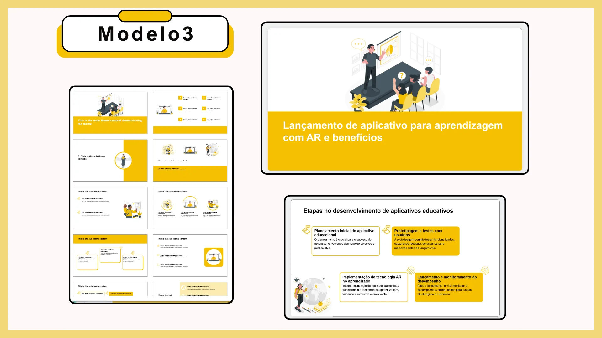 A template for creating business proposals 3