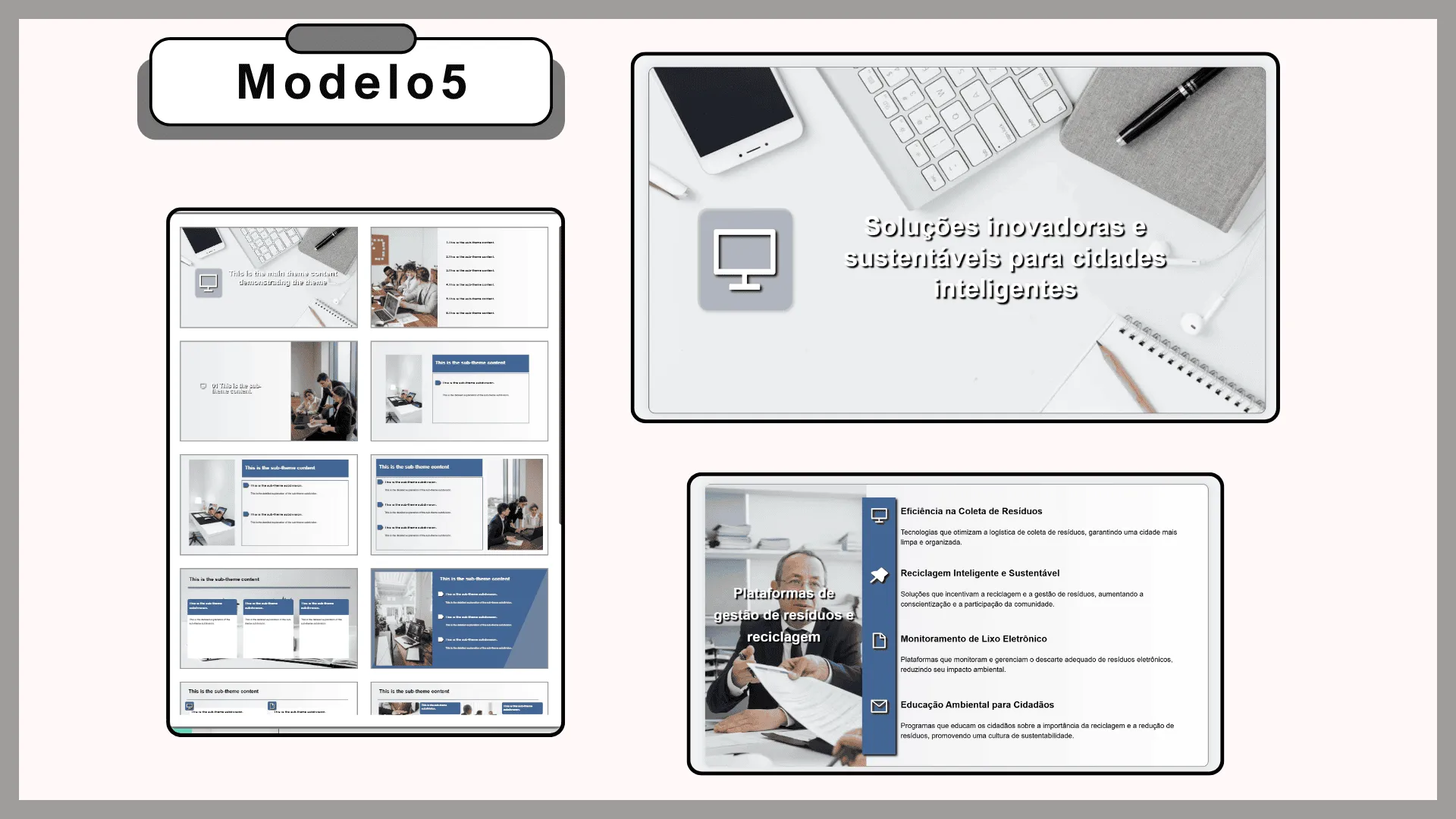 A template for creating business proposals 5