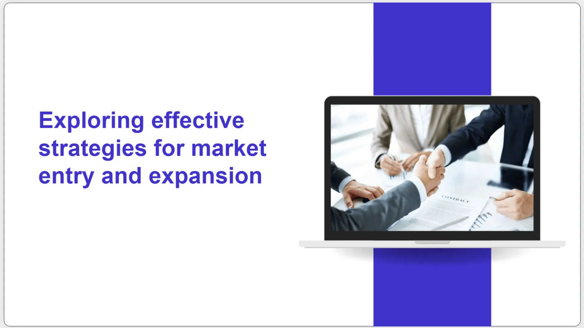 Modern Business Pitch Deck Template