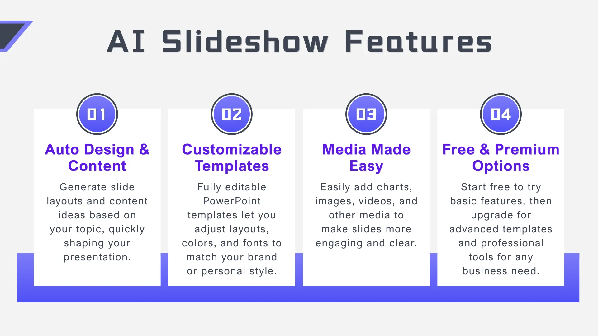 Key Features of AI Slideshow Makers for Business