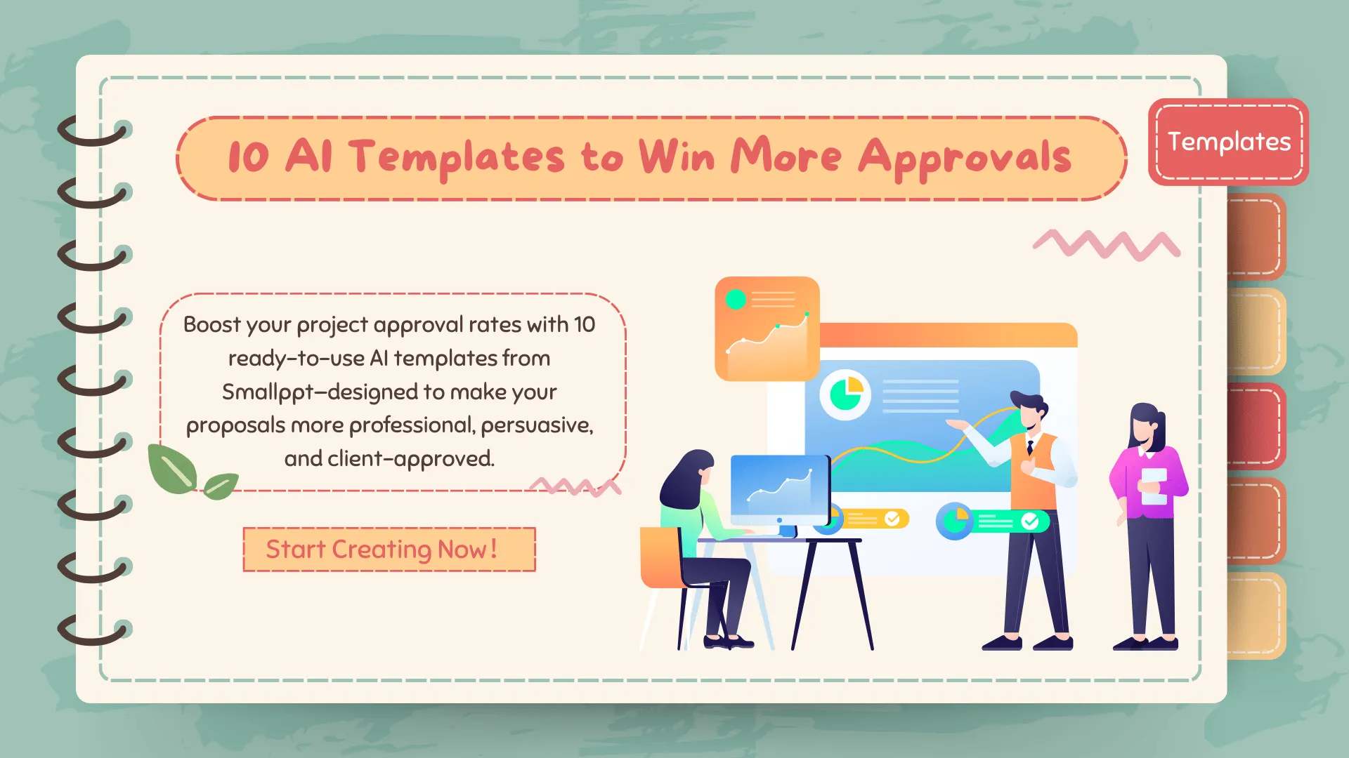 Top 10 Smallppt AI Presentation Templates