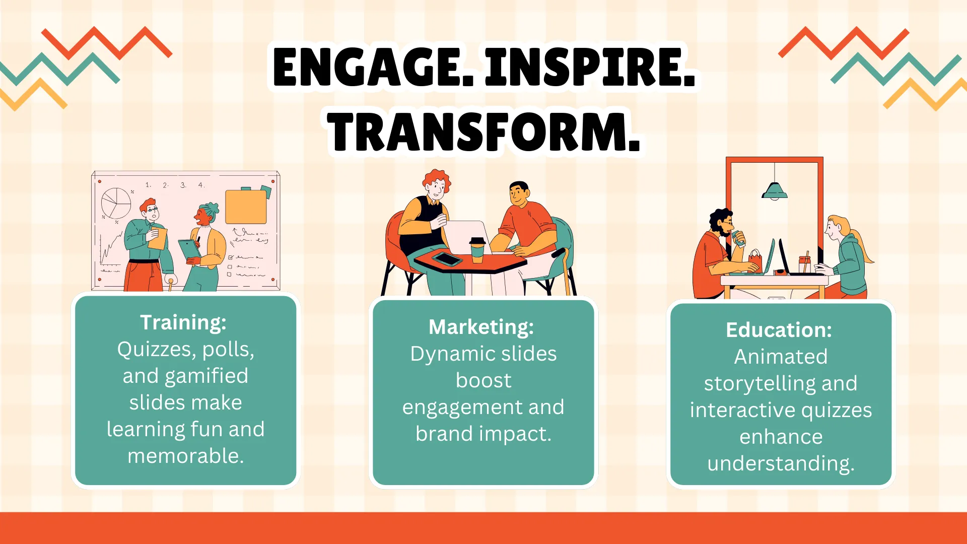 Benefits of using interactive presentations
