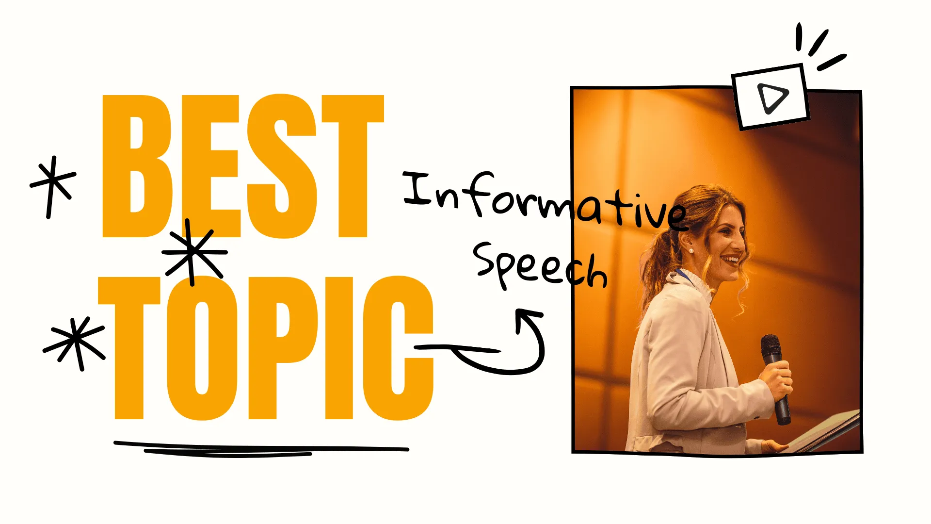 List of informative speech topics
