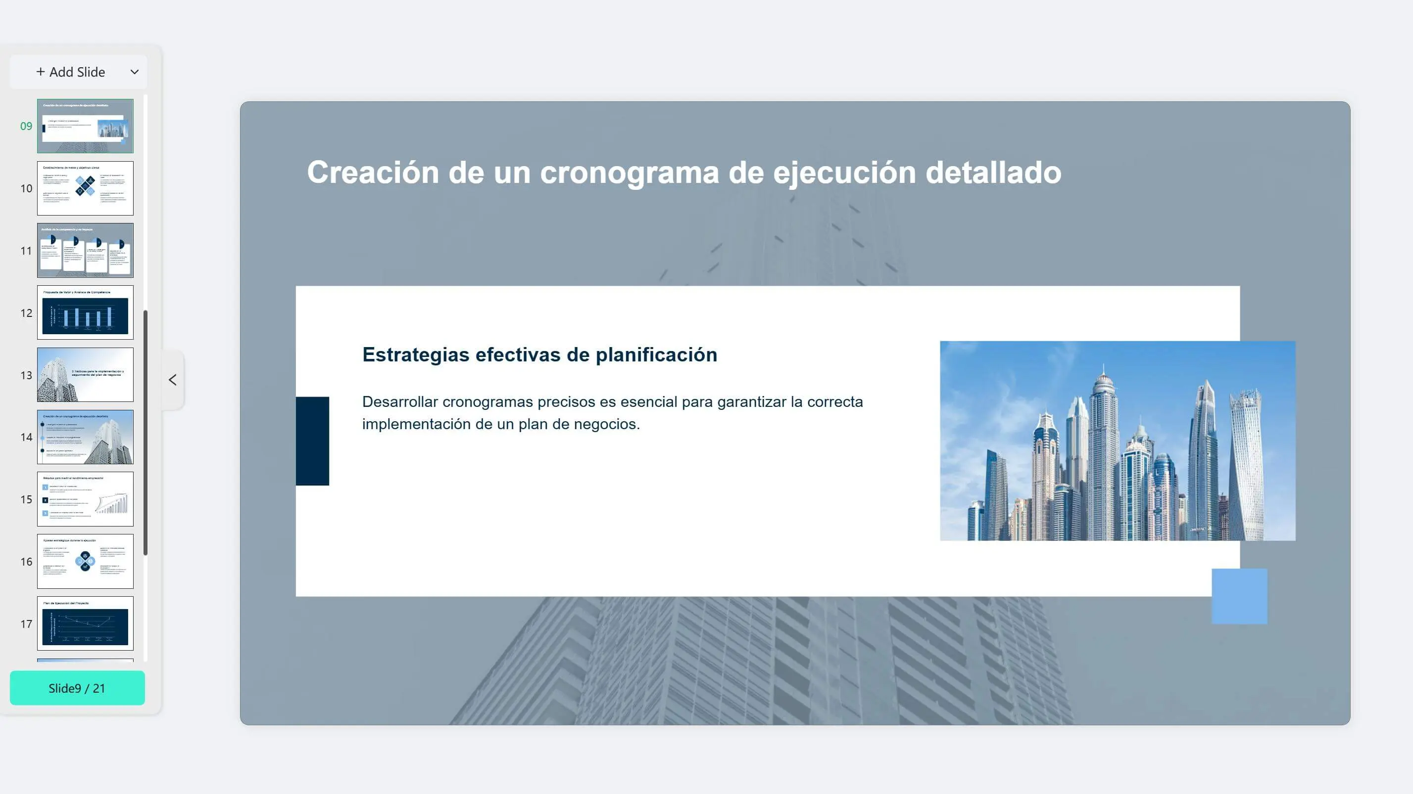 Making Presentations with Mexico Templates