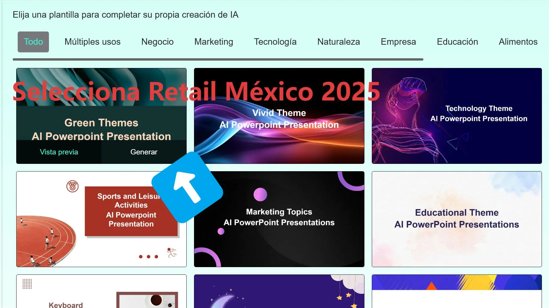 Pick a sales PPT template