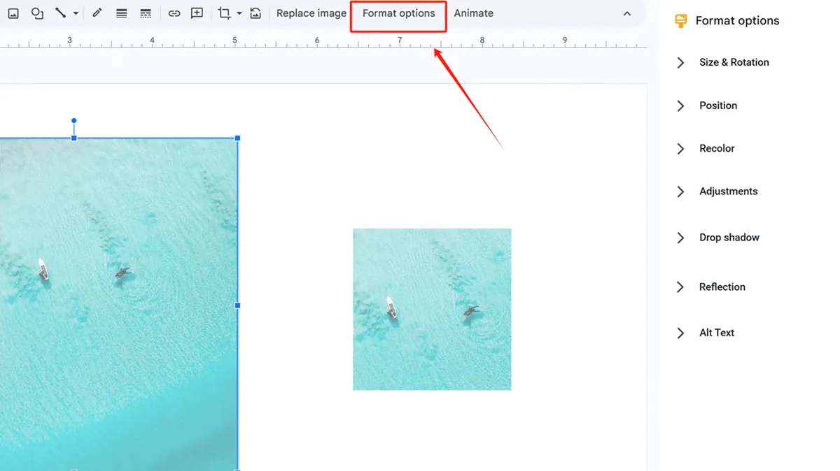 copy and adjust images