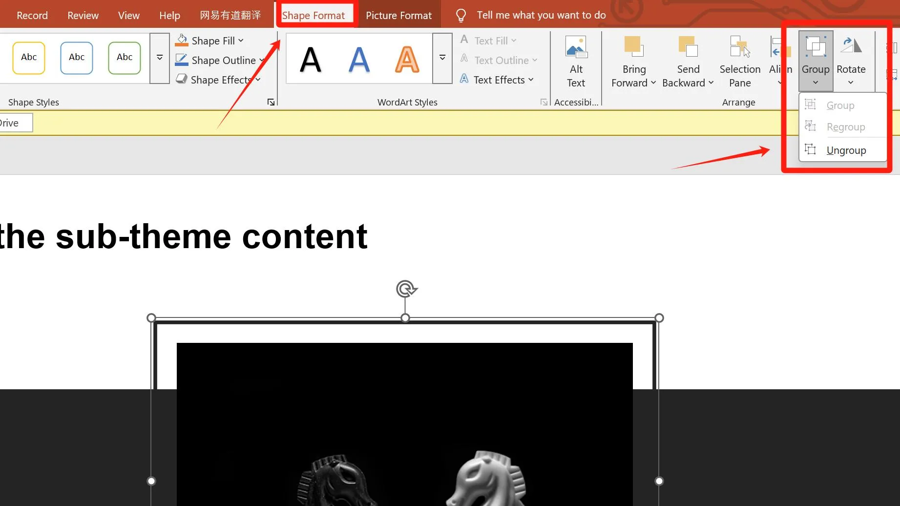 How to Group Elements in PowerPoint