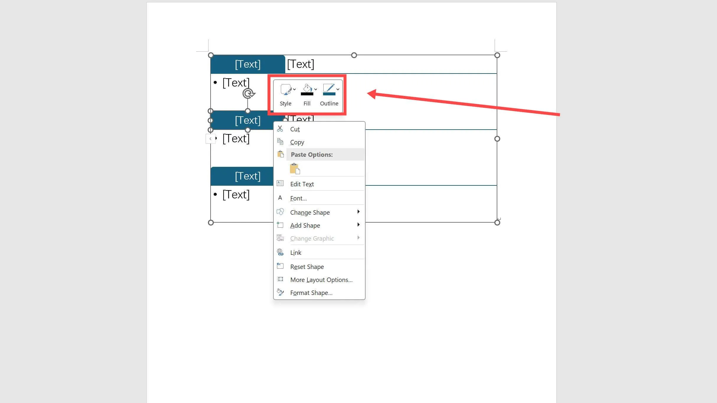 Steps to Create a Mind Map in Word