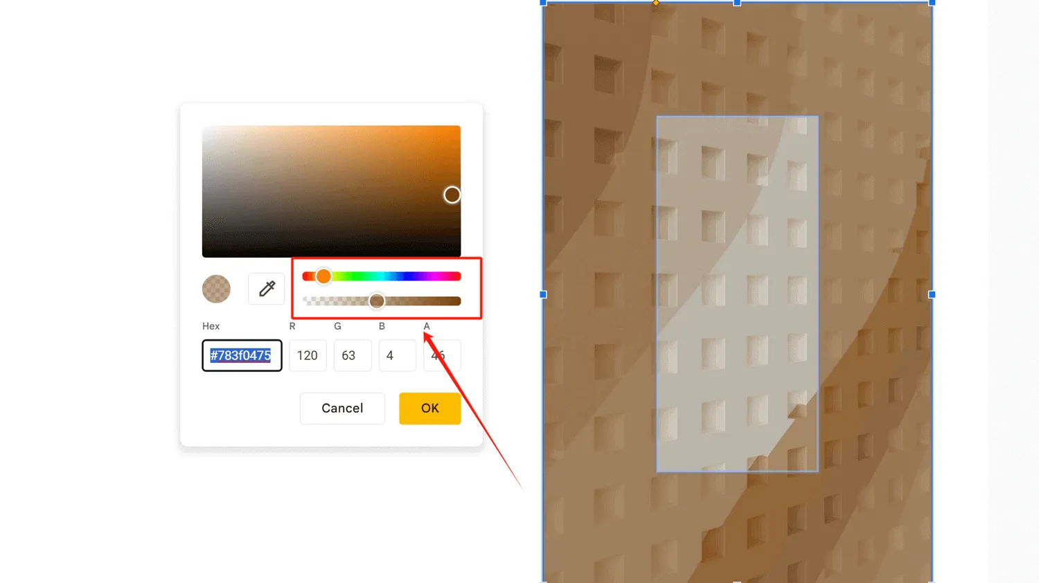 Add Shapes Over Images