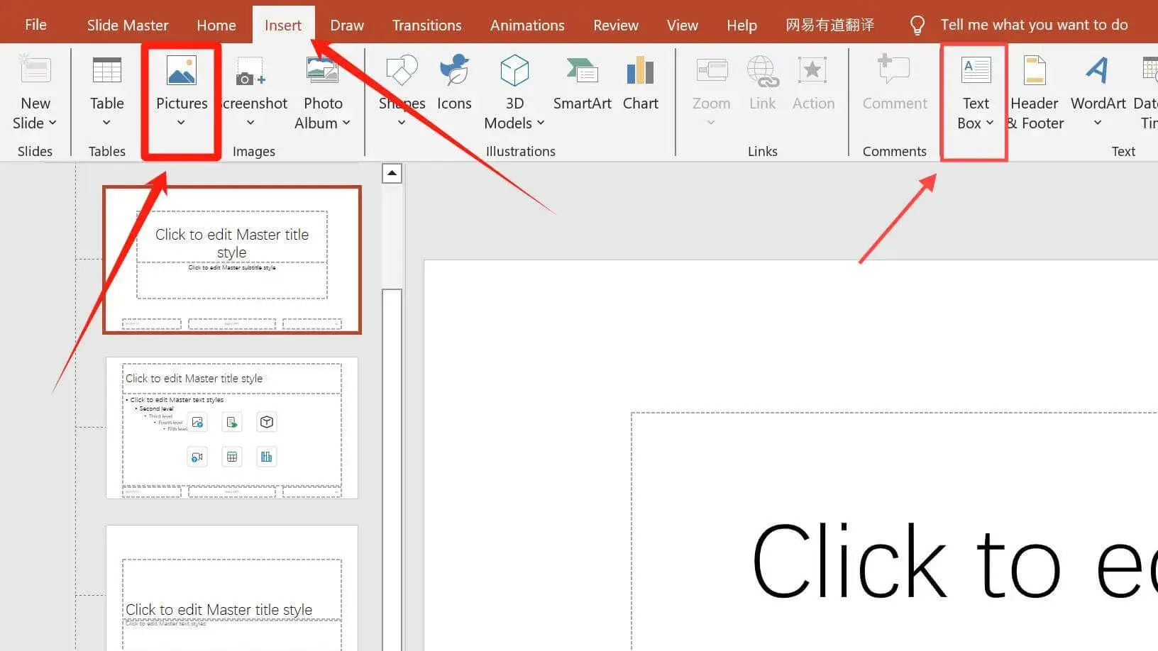 Adding Watermarks to All Slides via Slide Master
