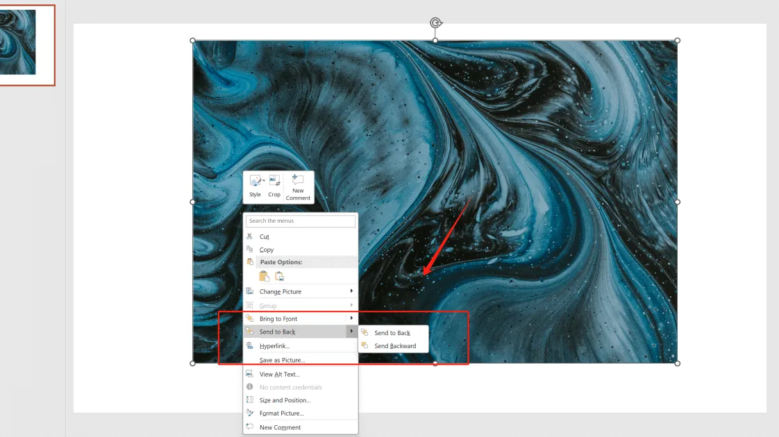 Directly Merging Images with Text
