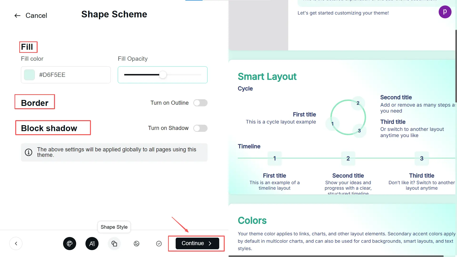 Esta imagem é sobre o esquema de forma.
