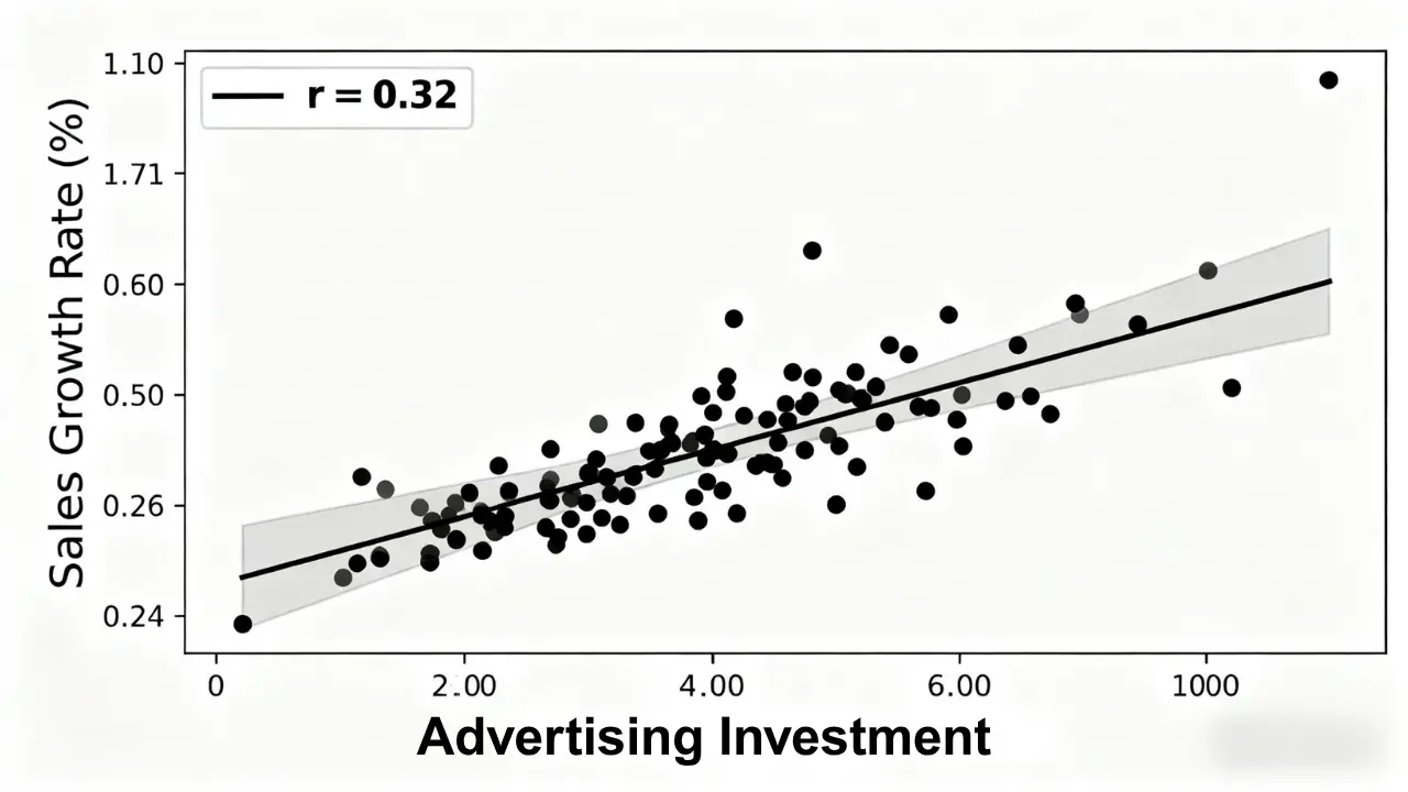 Se utilizan diagramas de dispersión para observar los patrones de distribución de puntos y calcular coeficientes de correlación.