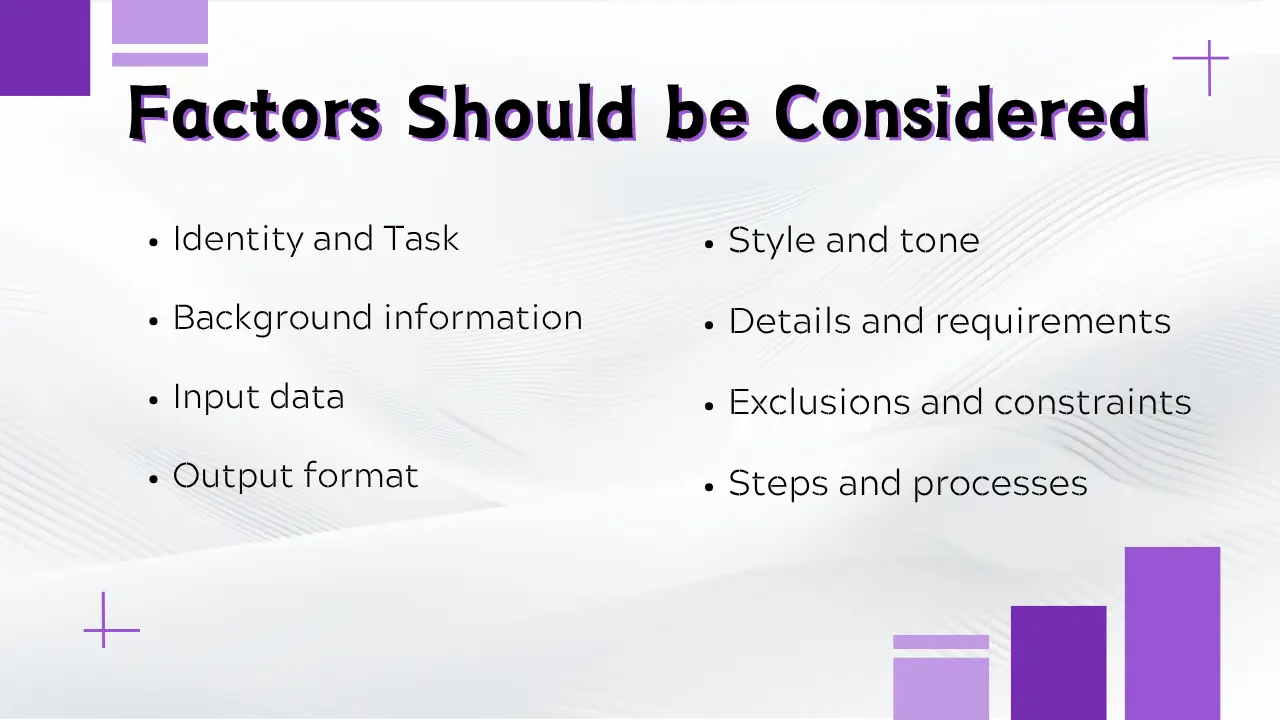 Quais Fatores Devem Ser Considerados ao Escrever Prompts de IA