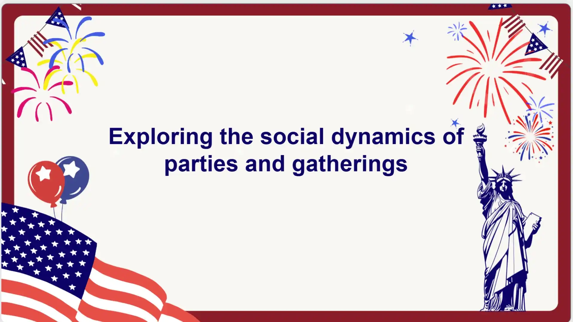 Event & Celebration Template