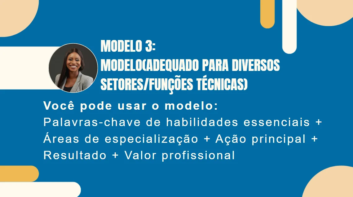 Modelos de currículo atualmente em uso