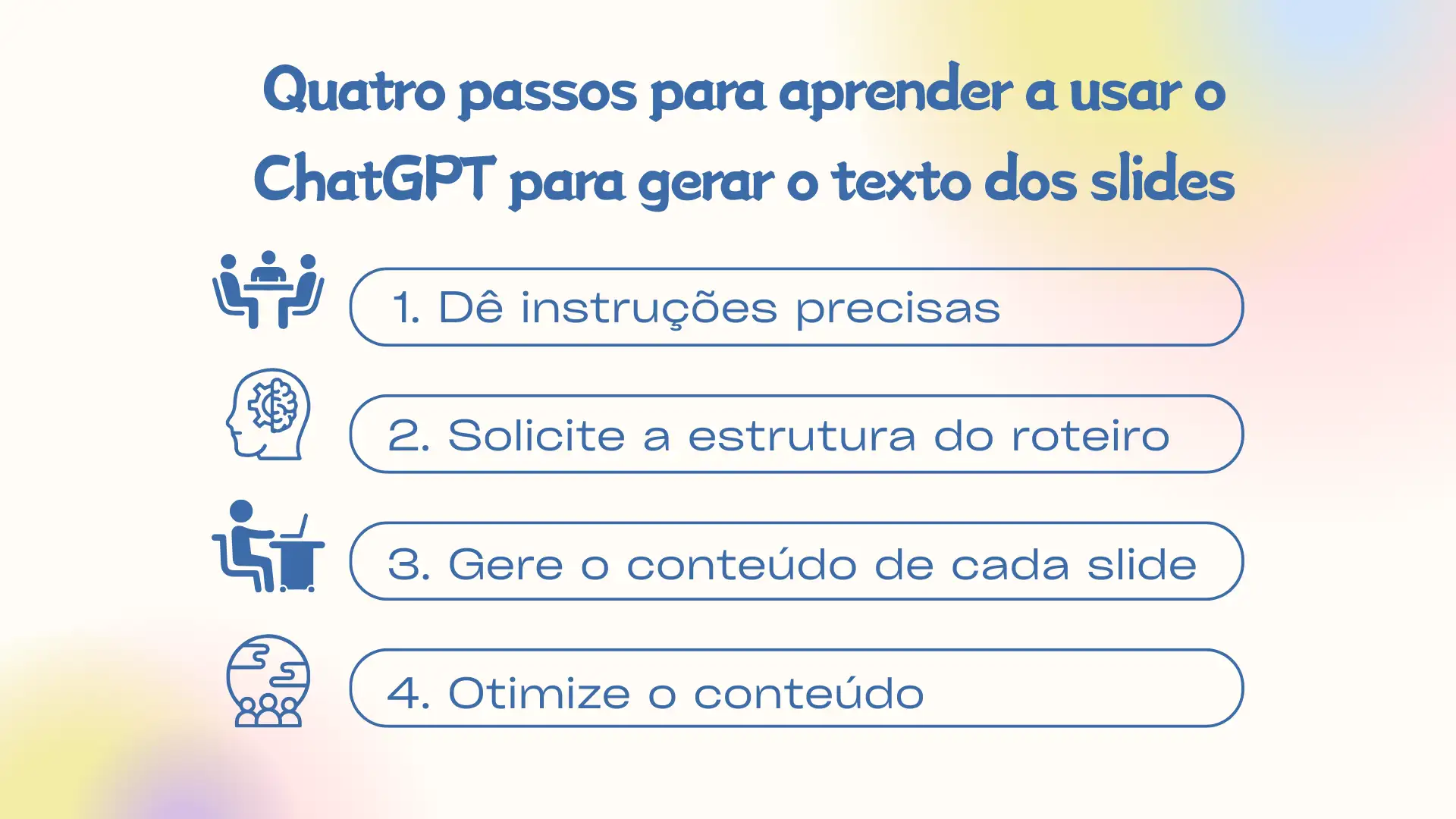 4 Etapas para Gerar Texto em Slides com o ChatGPT