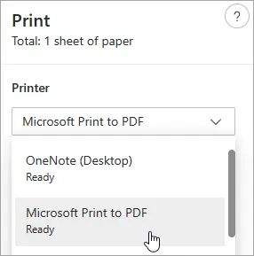 convertir MSG a PDF desde Microsoft Outlook (Windows)
