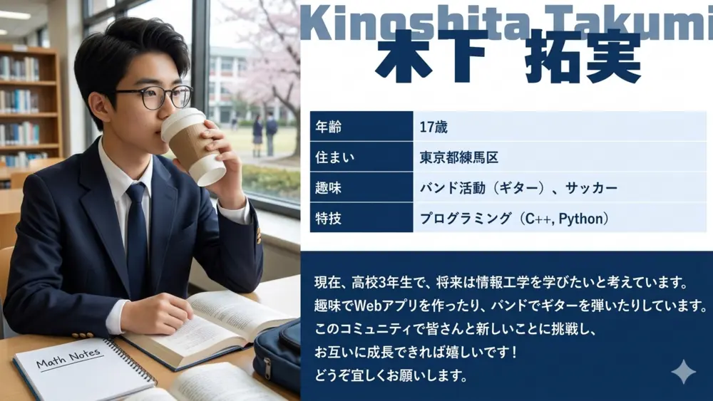 英語自己紹介スライドの構成とテンプレート