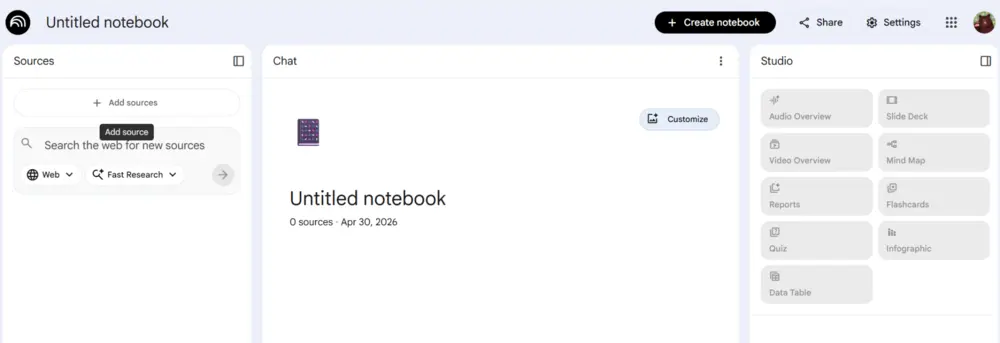 Cómo usar NotebookLM para crear resúmenes inteligentes paso a paso