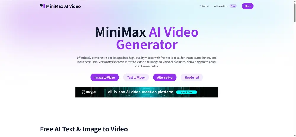 MiniMax Video