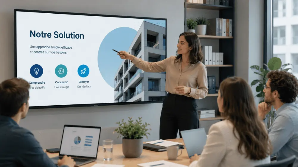 Une présentation interactive attire plus l’attention