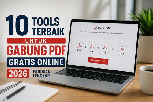 10 Tools Terbaik untuk Gabung PDF Gratis Online 2026 | Panduan Lengkap