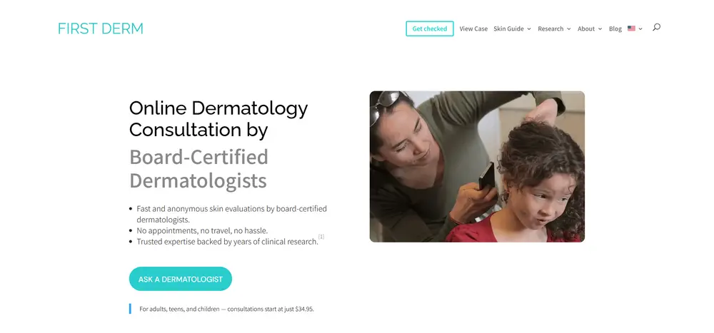 First Derm — Ask a Dermatologist-ai-skincare