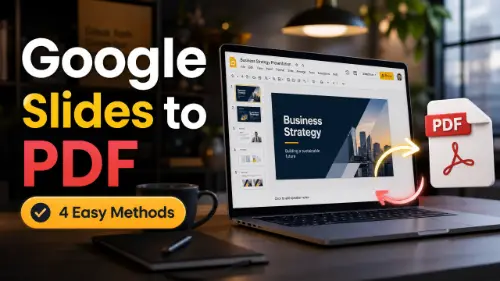 How to Convert Google Slides to PDF (4 Easy Methods)