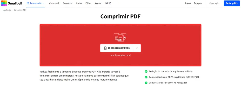 comprimir ppt1smallpdf