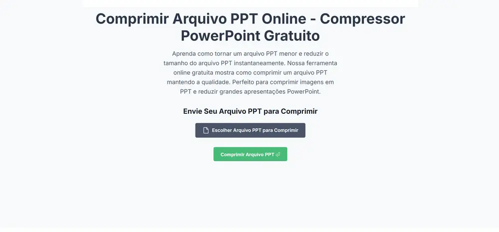 comprimir ppt7PowerPointCompressor.com
