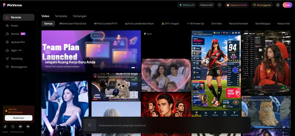 pixverse-ai-homepage