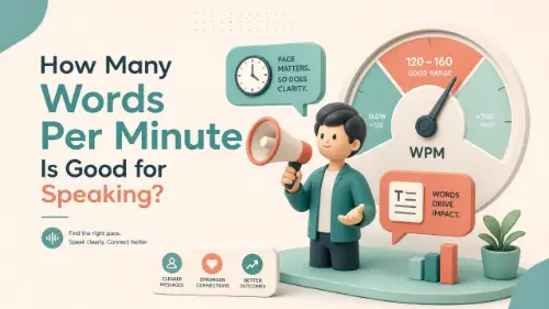 How Many Words Per Minute Is Good for Speaking? (+ Speech Calculator)