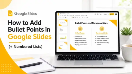 How to Add Bullet Points in Google Slides (+ Numbered Lists)