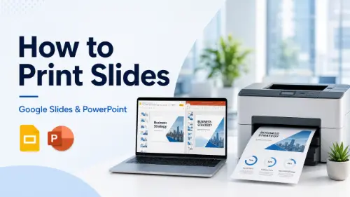 How to Print Slides: Google Slides & PowerPoint (With Notes + Handouts)