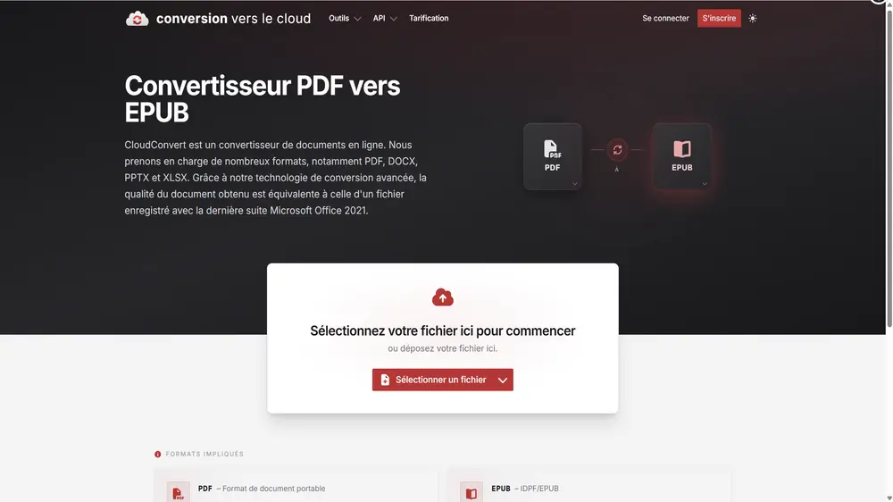 convertir un PDF en EPUB