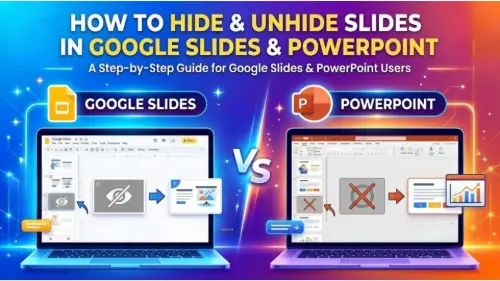 How to Hide & Unhide Slides in Google Slides and PowerPoint