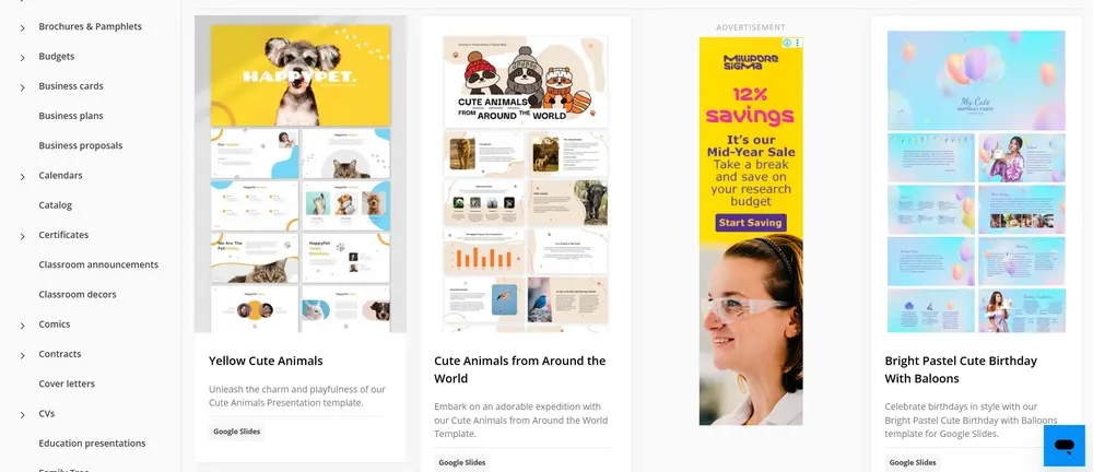 thegoodslides-cute-tamplate 