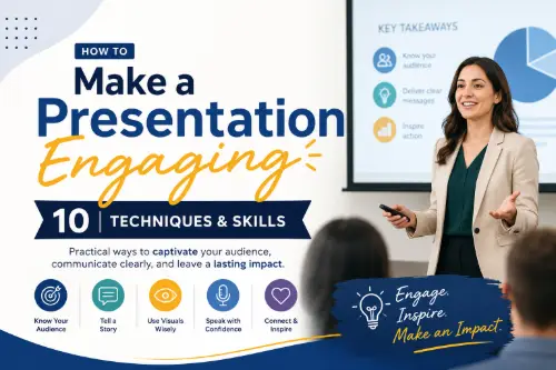 How to Make a Presentation Engaging: 10 Techniques & Skills