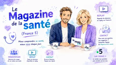 Le Magazine de la santé (France 5) : présentateurs, replay et contact