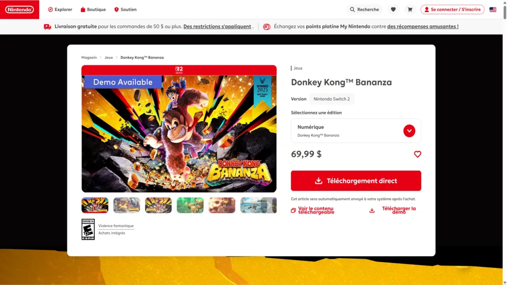 Donkey Kong Bananza