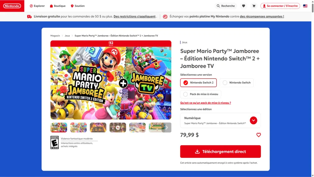 Super Mario Party Jamboree (Édition Switch 2)